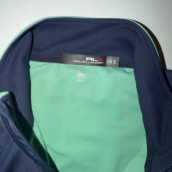 Ralph Lauren RLX Navy and Mint Jacket - Picture 3 of 7